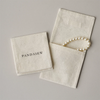 Custom Logo Double-Layer Envelope Jewelry Pouch