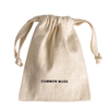Bamboo Cotton Drawstring Bag Small Pouch
