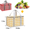 Oxford Cloth Foldable Insulated Picnic Cooler Bag