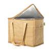 Reusable Insulated Grocery Bag with Jute Exterior
