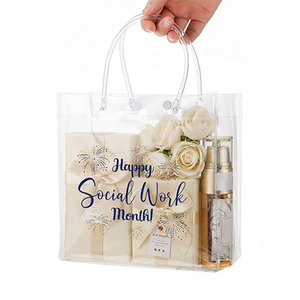 Social Worker Clear PVC Gift Bag Balk