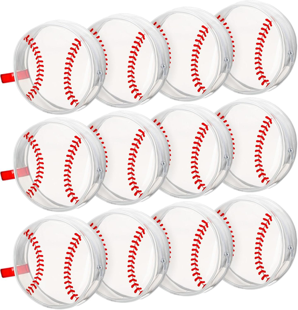 Sports Theme Clear PVC Storage Bag