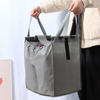 Two-Compartment Foldable Drawstring Non-Woven Shopping Bag