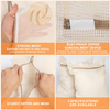 Cotton Mesh Laundry Bag with Sturdy Zipper