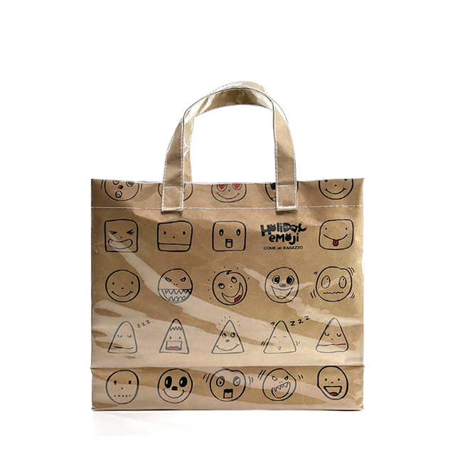 Emoji Holiday Dupont Paper PVC Tote