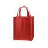 Reinforced Handle Gusseted Base Nonwoven Grocery Bag