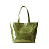 PVC Zipper Tote Beach Bag Plastic Shoulder Bag