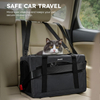 Breathable Travel Cat Carrier with Privacy Compartment
