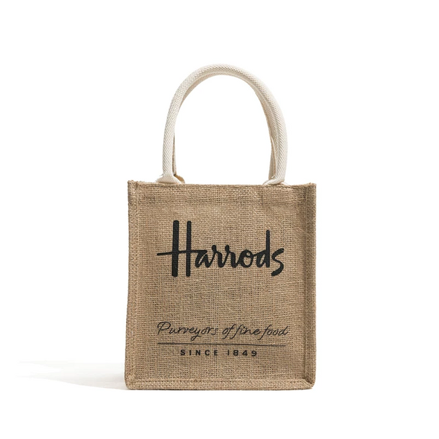 Heritage Vintage Jute Tote Bag