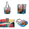Chinese Art Print rPET Waterproof Tote Bag
