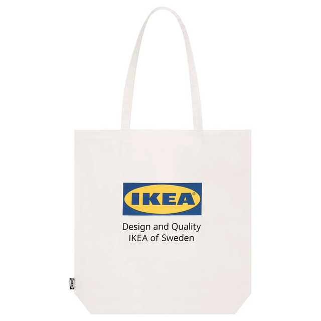  IKEA Utility Classic Canvas Tote Bag