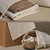 Natural Cotton Drawstring Bag Dust Protector