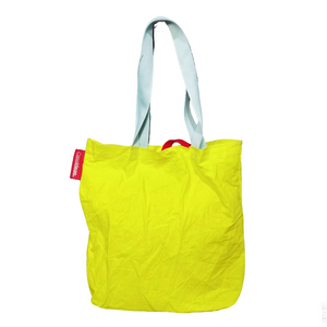 Lazy Style Cotton Tote Bag Color Blocking