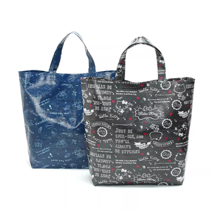 Lightweight Waterproof Velcro Closure Shopping Tote