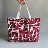Geometric Art Canvas Tote Bag