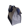 Japanese-Style Color-Block Insulated Lunch Tote Bag