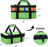 Expandable Double Compartment Insulated Casserole Carrier