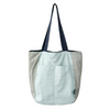 Relaxed Colorblock Waterproof Nylon Tote