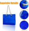 Clear PVC Tote Bag with Rope Handles