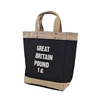 Waterproof Japanese Style Jute Large Shopping Bag