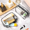 Clear PVC Waterproof Cosmetic Bag Travel Toiletry Pouches