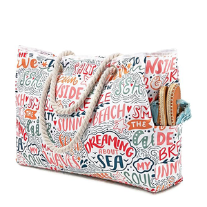 Large Waterproof Sandproof Beach Tote