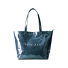 PVC Zipper Tote Beach Bag Plastic Shoulder Bag