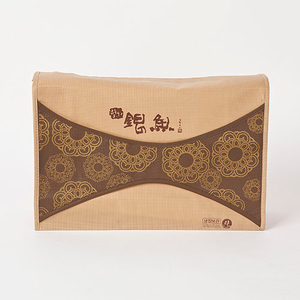 Beige Fish Packaging Box with Traditional Pattern