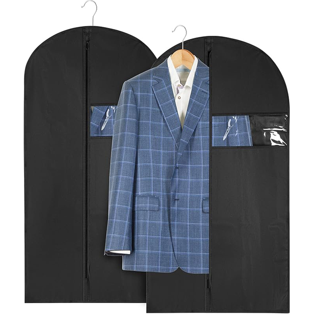 42 Inch Garment Bag Hanging Clothing Storage Dust Cover
