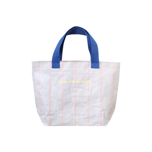 Original Stripe PP Woven Lunch Tote Bag