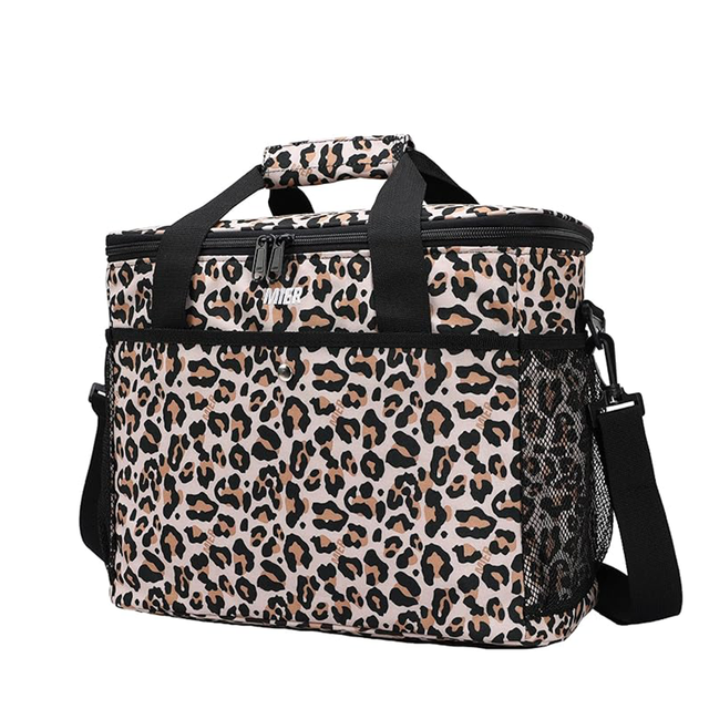 Leopard Insulated Large Soft Cooler Bag