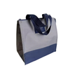 Japanese-Style Color-Block Insulated Lunch Tote Bag