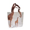 Giraffe Animal Print Waterproof Woven Grocery Bag