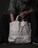 Minimalist Logo Multi Pocket Canvas Tote For Camping