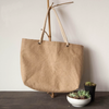 Jute-Tragetasche mit gro&szlig;em Fassungsverm&ouml;gen und Magnetverschluss