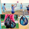 Mesh Drawstring Single Ball Bag with Pocket