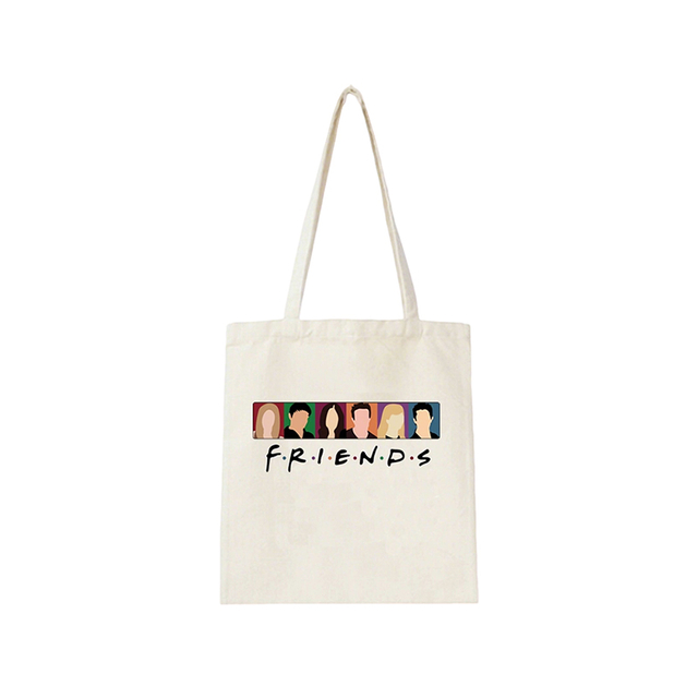 Friends Canvas Shoulder Bag
