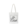 Japan Wave Print Shopper Canvas Bag