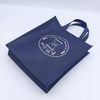Deep Blue Biodegradable Non-Woven Tote Bag