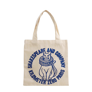 Paris Bookstore Cat Tote Bag Mini