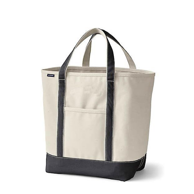 Canvas Utility Tote Bag Reinforced Handles