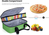  Expandable Double Compartment Insulated Casserole Carrier