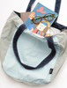 Relaxed Colorblock Waterproof Nylon Tote