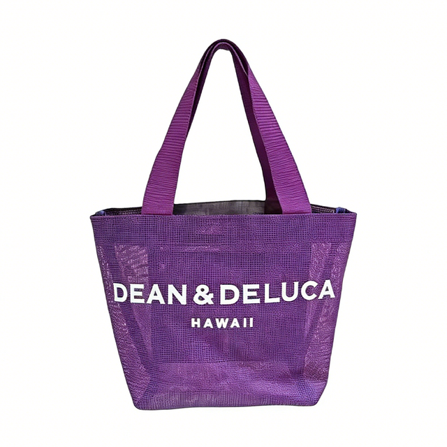 Hawaii Edition Purple Mesh Tote Bag