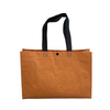 Colored PP woven Metal Snap ButtonTote Bag