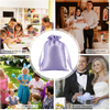 Luxuriously Soft Satin Drawstring Gift Bags
