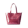 PVC Zipper Tote Beach Bag Plastic Shoulder Bag