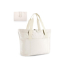 Foldable Tote Bag with Zipper for Travel