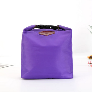 Foldable Insulated Lunch Bag with Adjustable Strap