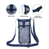 Breathable Mesh Crossbody Water Bottle Sling Bag